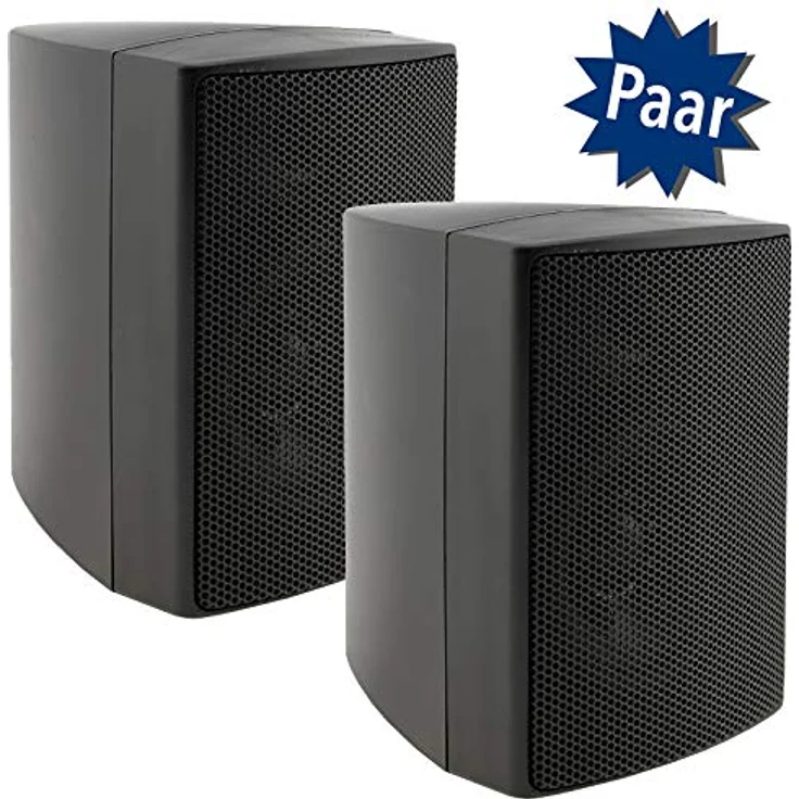 Chilitec Satelliten Lautsprecher ''CTB-40B'' Paar 40W, 8Ohm, 130x95x115mm, schwarz, Satelliten-Lautsprecher – Bild 8