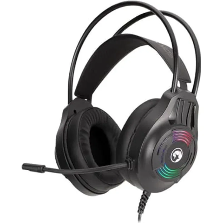 MARVO H8326 Gaming Headset mit 40mm Treiber und dynamischer RGB-Beleuchtung