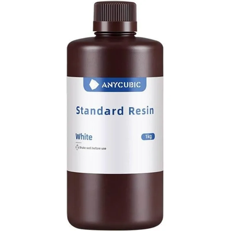 ANYCUBIC Standard Resin (White) - 1L, 3D-Druckmaterial für präzise Druckergebnisse