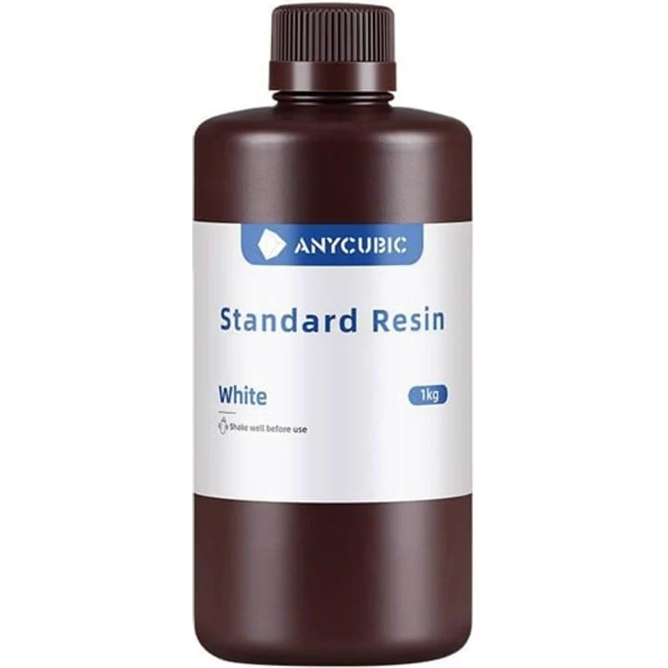 ANYCUBIC Standard Resin (White) - 1L, 3D-Druckmaterial für präzise Druckergebnisse