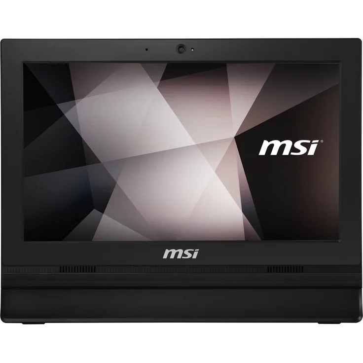 MSI PRO 16T 10M-228XDE 15.6" 5205U/4GB/250GB Schwarz ohne OS, All-in-One-PC mit Intel Celeron Prozessor und lüfterlosem Design