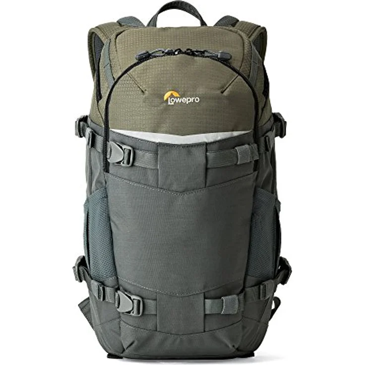 Lowepro LP37014-PWW Flipside Trek Kameratasche BP 250 AW grau-dunkelgrün – Bild 2