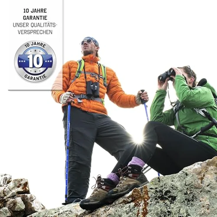 Steiner Fernglas Safari UltraSharp 8x22 - Deutsche Marken-Qualität, 10 Jahre Garantie, für Erwachsene & Kinder, kompakt & leicht - Schwarz – Bild 3
