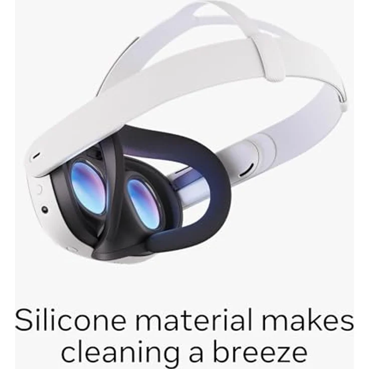 Meta Offene Headset-Einlage für Meta Quest 3 Virtual-Reality-Brille, flexibles Design für mehr Tragekomfort und offenes Sichtfeld – Bild 4