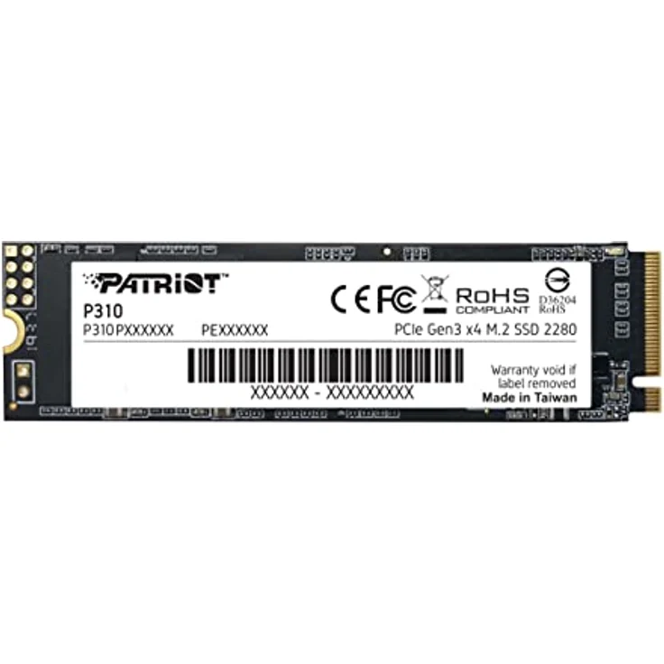 Patriot P310 M.2 PCIe Gen 3x4 480 GB SSD – Bild 1