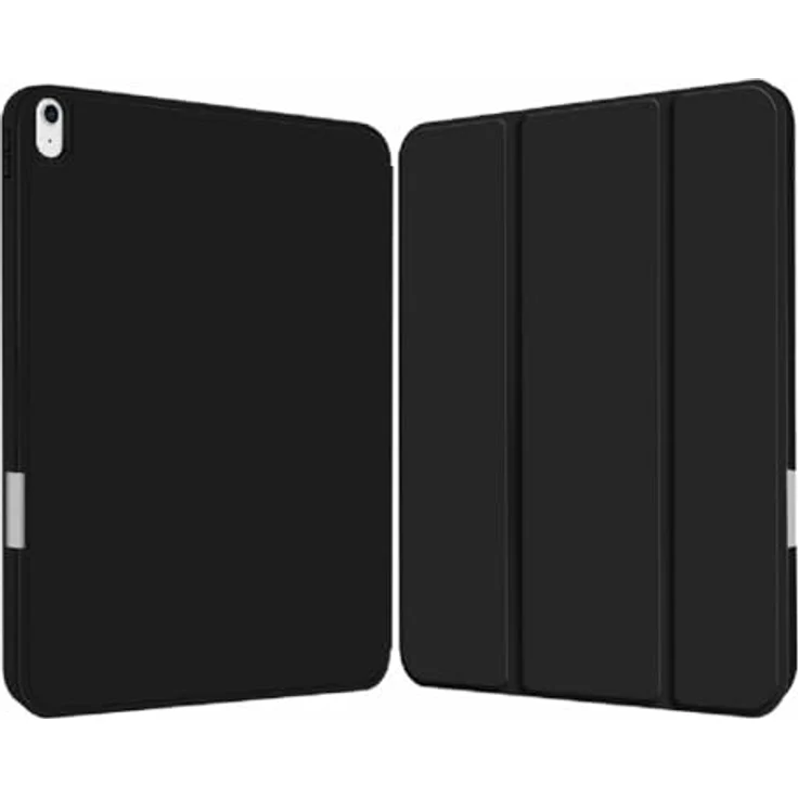 4smarts Tablet-Hülle Folio Case Basic für Apple iPad Air 13 (M2, 2024), stoßfest, schwarz – Bild 1