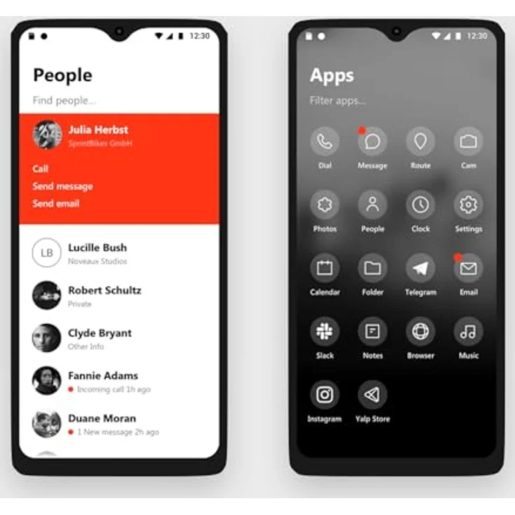 Volla Volla Phone X23 Smartphone (15,49 cm/6.1 Zoll, 48 MP Kamera, austauschbare Batterie, Volla OS, Ubuntu Touch) – Bild 5