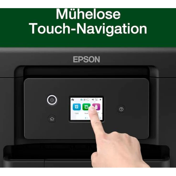 Epson WorkForce Pro WF-3920, Multifunktionsdrucker mit A4 Farb-Druck, Duplex, WLAN und 6,1 cm Touchscreen, Schwarz – Bild 3