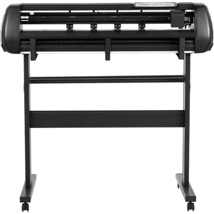 VEVOR Vinylschneidemaschine, 87 cm max. Zufuhrbreite, Doppelklingen, LED-Anzeige, einstellbares Schneideplotter-Set mit Aufkleberbögen & Transferfolien, Signmaster-Software – Bild 9