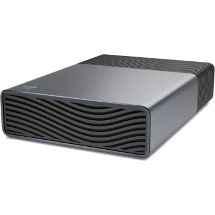 SEAGATE One Touch STNB8000400, 8 TB externe Festplatte mit USB-C Verbindung, 3,5 Zoll, Space Grau – Bild 1