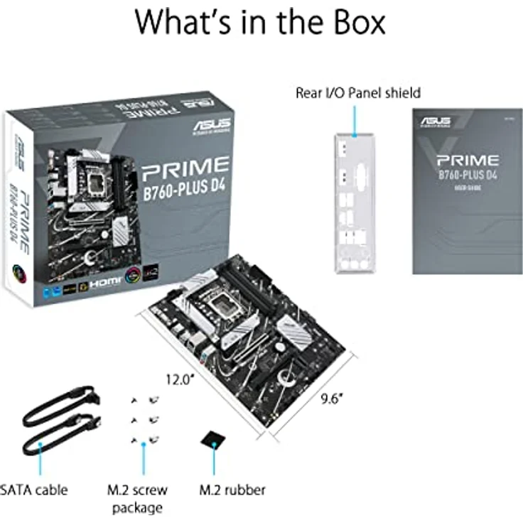 ASUS PRIME B760-PLUS D4 Gaming Mainboard Sockel Intel LGA 1700 – Bild 6