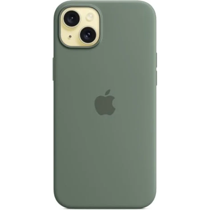Apple iPhone 15 Plus Silikon Case mit MagSafe – Zypresse ​​​​​​​ – Bild 2