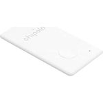 Chipolo One - Bluetooth Schlüsselfinder wasserdicht mit austauschbarem Akku (Weiß, CARD)