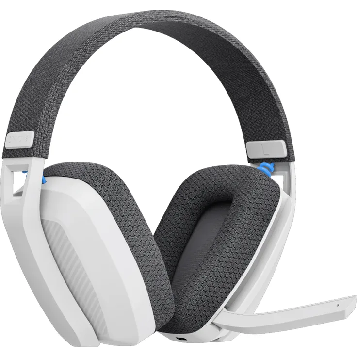 ready2gaming Headset PX25, Weiß, kabellose Bluetoothverbindung, kompatibel mit PS5/PS4, PC, Switch, ausklappbares Mikrofon, 63h Akkulaufzeit