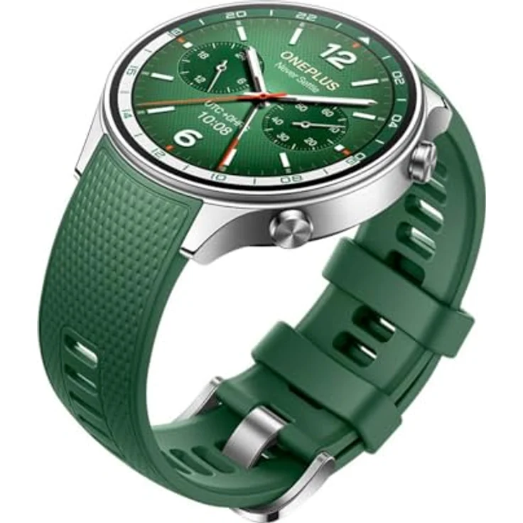 ONEPLUS Watch 2R 47 mm Bluetooth Grün (Waldgrün) - Smartwatch mit Zwei Jahre Garantie – Bild 4