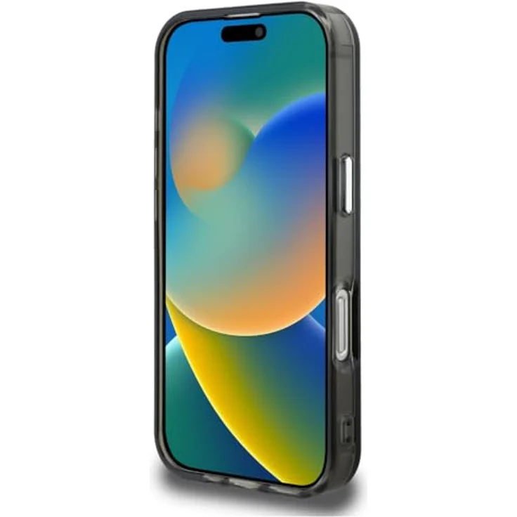 CG MOBILE Karl Lagerfeld IML Aquarelle Choupette & Logo Schutzhülle für iPhone 16 Pro Max, schwarz, TPU / PC Material – Bild 5