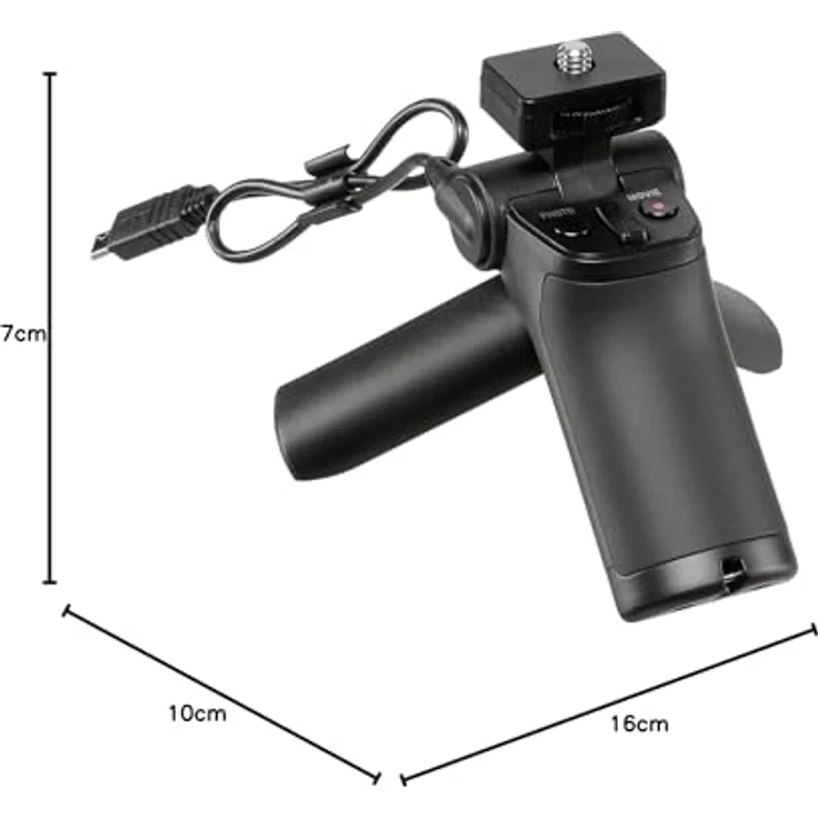 Sony VCT-SGR1 Handgriff (geeignet für DSC-RX0-DSC-RX100M2-DSC-RX100M3-DSC-RX100M4-DSC-RX100M5-DSC-RX100M6-DSC-HX90V-DSC-HX90-DSC-HX80-DSC-HX60V-DSC-HX60-DSC-HX50V-DSC-HX50-DSC-WX500) – Bild 6