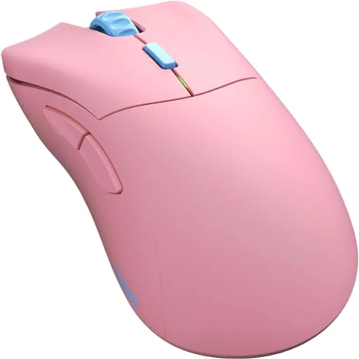 Glorious Model D PRO Wireless Gaming-Maus - Flamingo - Forge (Kabellos), Maus, Rosa