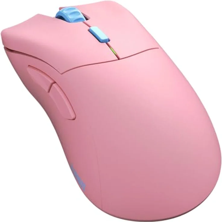 Glorious Model D PRO Wireless Gaming-Maus - Flamingo - Forge (Kabellos), Maus, Rosa – Bild 1