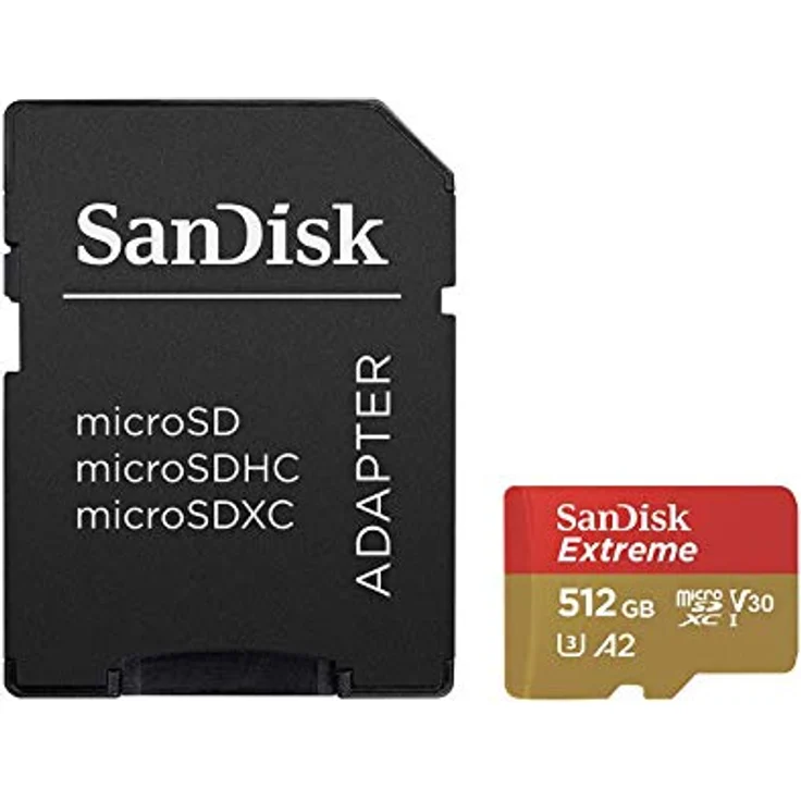 SanDisk Extreme microSDXC 512GB + SD Adapter + Rescue Pro Deluxe 160MB-s A2 C10 V30 UHS-I U3 – Bild 4