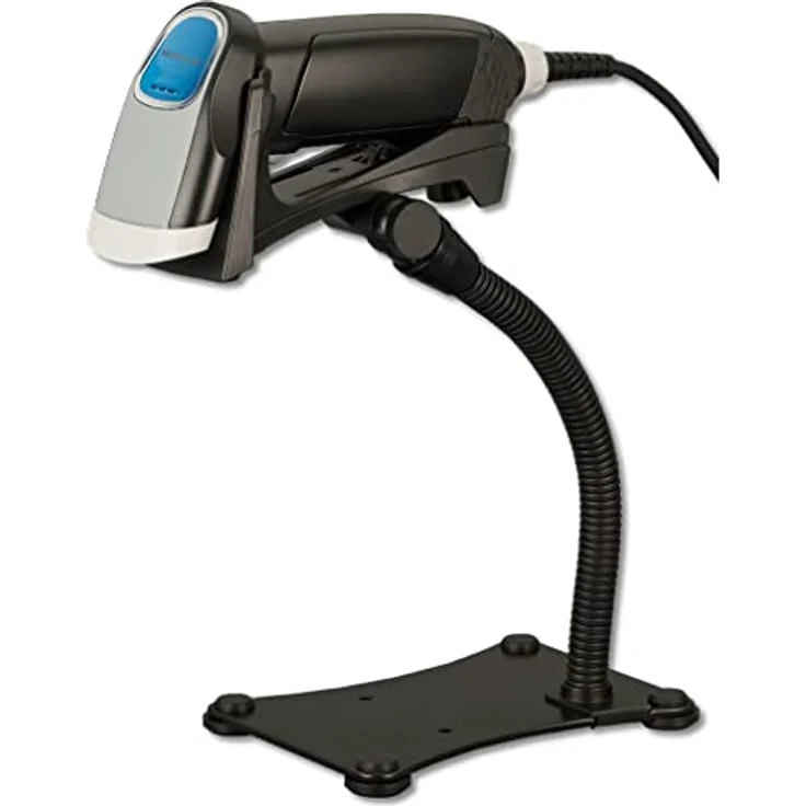 Opticon OPR-3201 Handscanner, 1D-Barcodescanner mit Auto-Trigger-Funktion und leichtem Pistolengriff, Schwarz – Bild 2