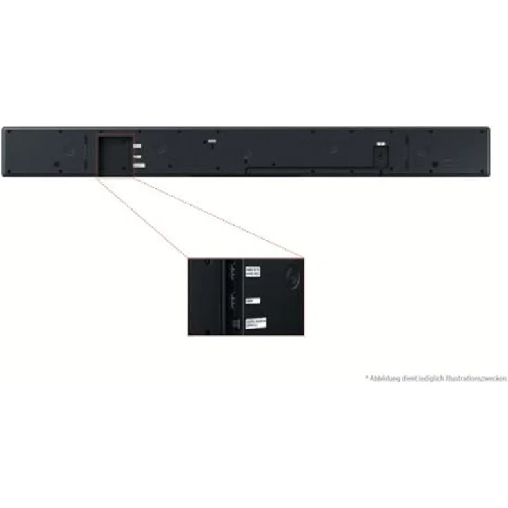 SAMSUNG HW-QS710GF Q-Series 3.1.2-Kanal-Soundbar mit kabellosem 6,5"-Subwoofer, Dolby Atmos, DTS:X und SpaceFit Sound, schwarz – Bild 13