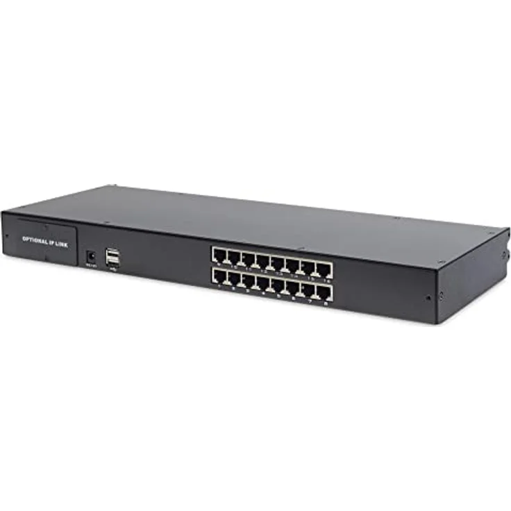 Digitus DS-72211-5IT KVM-Konsole 19 Zoll TFT, VGA 1366 x 768 Pixel, modulare Bauweise mit 16 Port Cat.5 KVM Switch – Bild 4