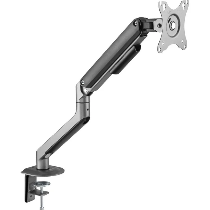 Tooq Technology DB4032TNR-G Flachbildschirm-Tischhalterung, 81,3 cm (32"), höhenverstellbar mit Gasfedermechanismus, schwarz