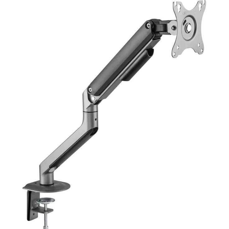Tooq Technology DB4032TNR-G Flachbildschirm-Tischhalterung, 81,3 cm (32"), höhenverstellbar mit Gasfedermechanismus, schwarz