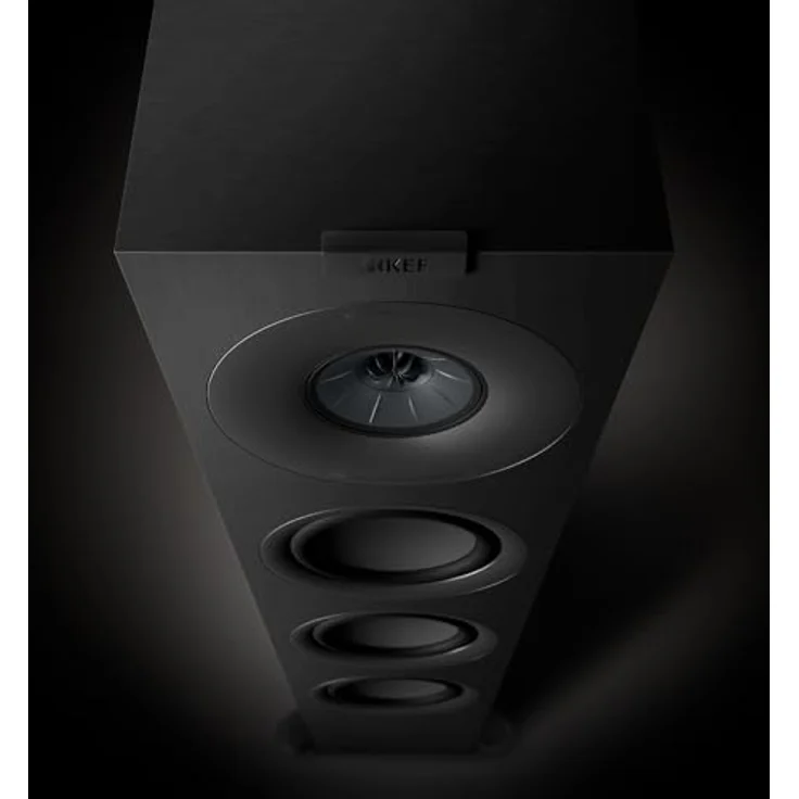 KEF Q11 Meta passiver HiFi-Standlautsprecher, Satin Black | 3-Wege-Bassreflex | Uni-Q-Treiber mit MAT | DREI 16,5 cm Tieftöner – Bild 5