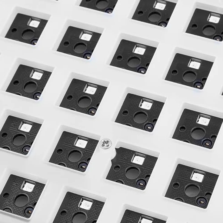 Sharkoon SKILLER SGK50 S3 - Mechanische Gaming-Tastatur RGB-LED - Weiß – Bild 4