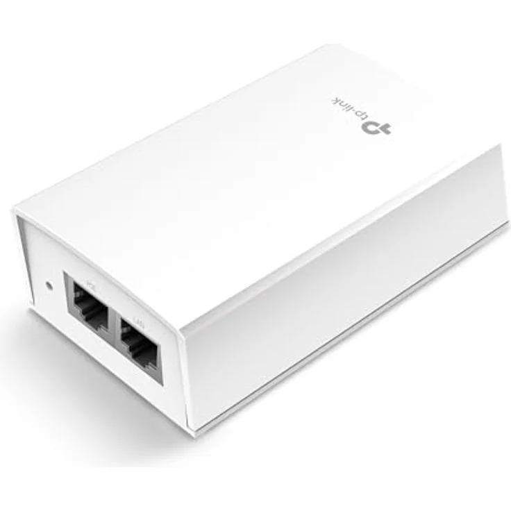 TP-Link Gigabit 48VDC Passive PoE Adapter Netzteil, weiß – Bild 2