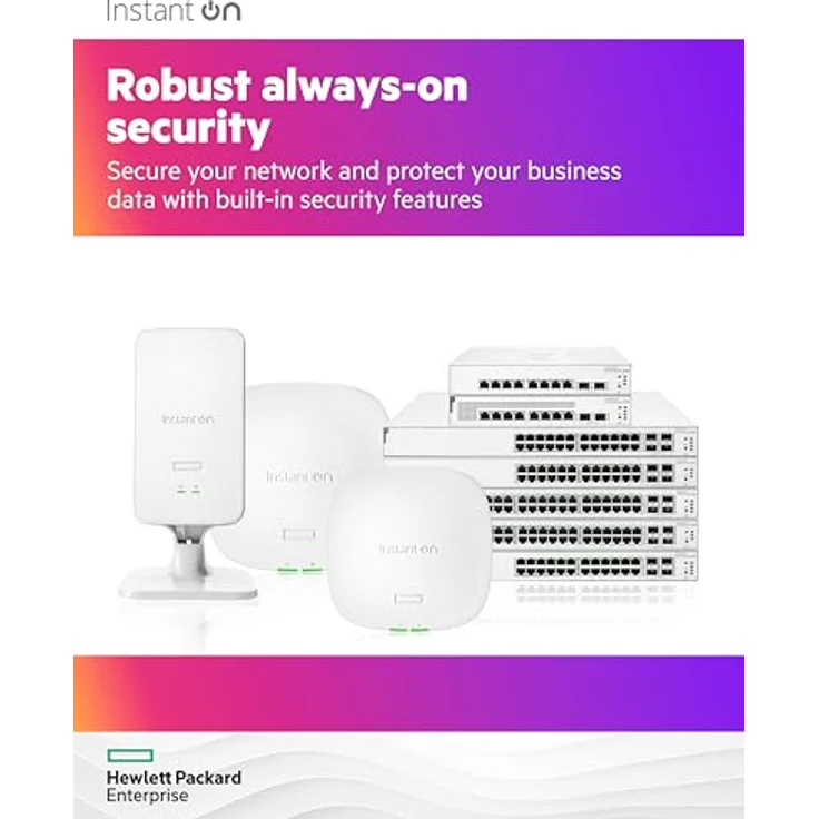 Aruba HPE Networking Instant On AP12, Indoor Access Point mit 3x3 WiFi 5, 1600 Mbps, Power Source Not Included, RW Rest-of-World Model (R2X01A) – Bild 5