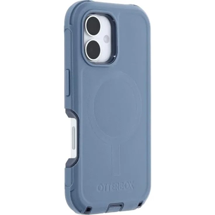 OtterBox Defender Series MagSafe Hülle für iPhone 16, stoßfest, sturzsicher, extrem robust, Schutzhülle, Blau – Bild 4
