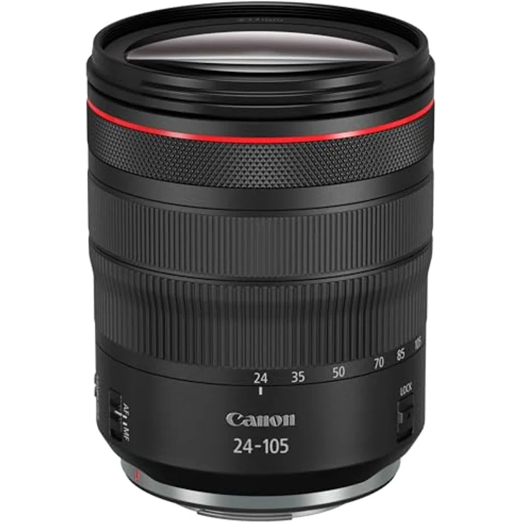 Canon Zoomobjektiv RF 24-105mm F4L IS USM für EOS R (77mm Filtergewinde, Bildstabilisator, Autofokus) schwarz – Bild 2