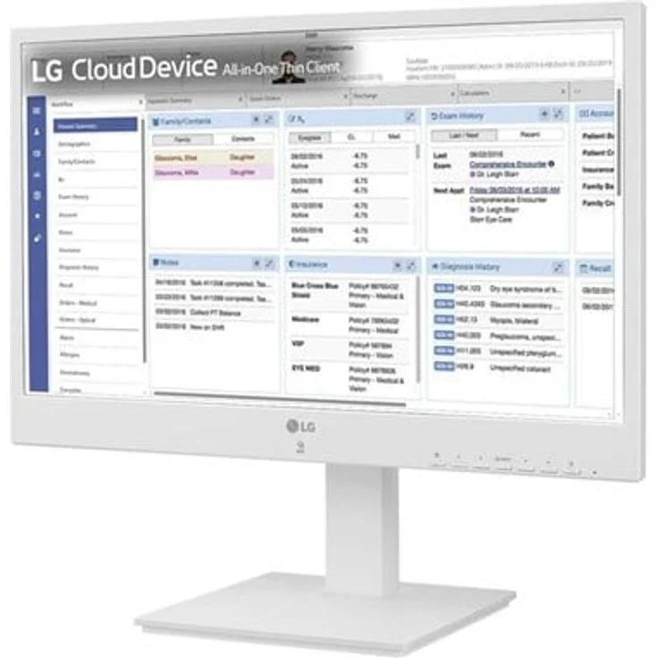 LG 24CR671N-2P, All-in-One-PC mit Pentium Silver N6005, 8 GB RAM, 256 GB SSD, 23.8" Full HD LED Monitor