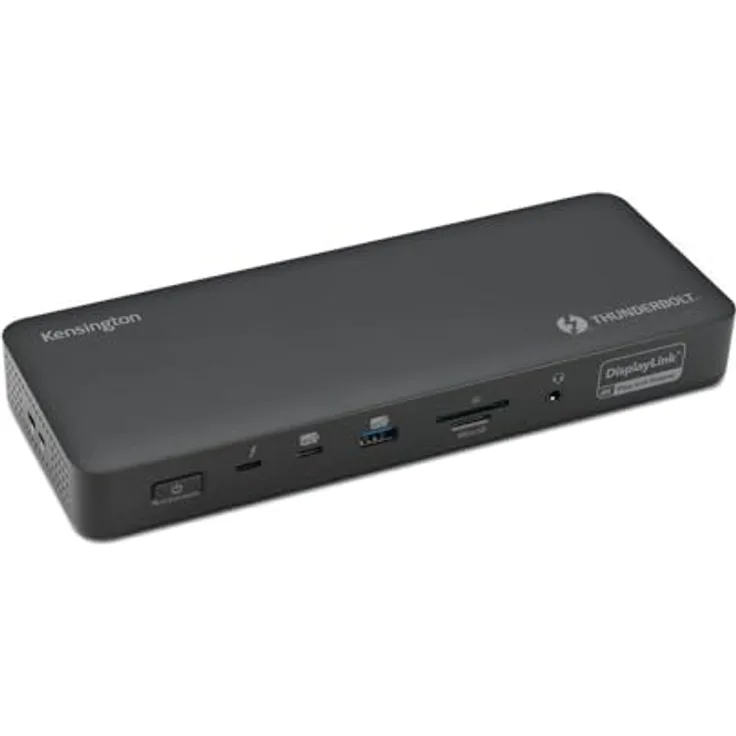 Kensington SD5920T EQ Thunderbolt 4 Quad 4K Hybrid Dockingstation, 100 W Ladestation, 16 Ports, SD- und Micro-SD-Kartenleser, Ethernet, USB-A und USB-C 3.2 Ports (K35234EU)