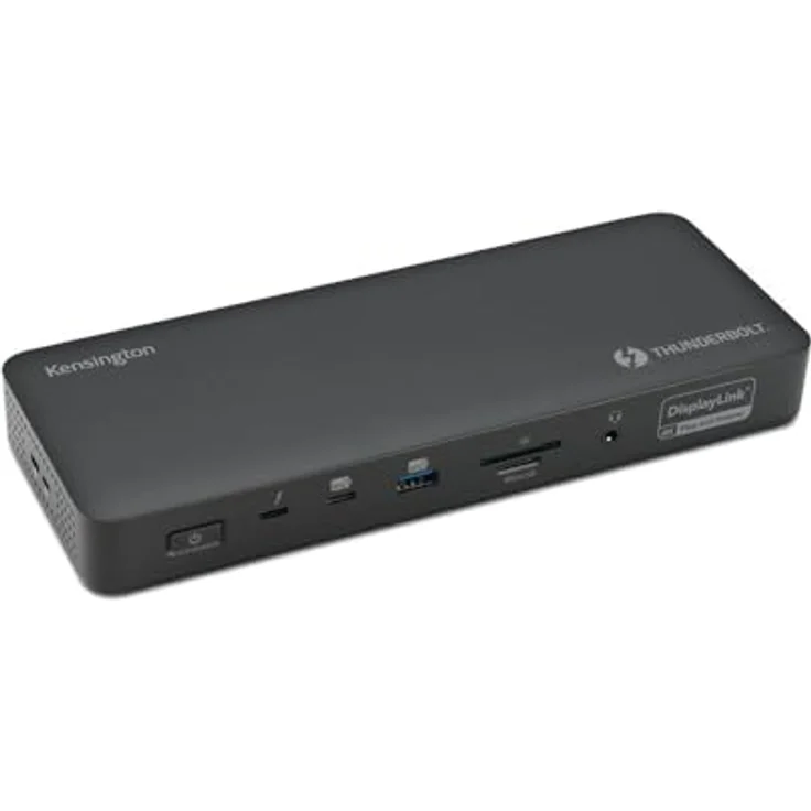 Kensington SD5920T EQ Thunderbolt 4 Quad 4K Hybrid Dockingstation, 100 W Ladestation, 16 Ports, SD- und Micro-SD-Kartenleser, Ethernet, USB-A und USB-C 3.2 Ports (K35234EU) – Bild 1