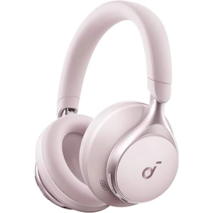 soundcore by Anker Space One, Bluetooth Active Noise Cancelling Kopfhörer, schwarz – Bild 1