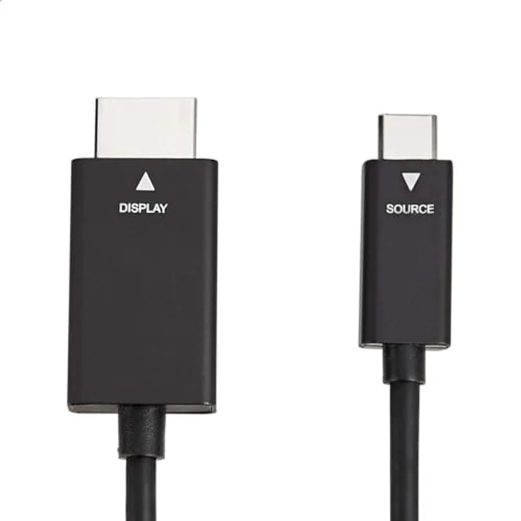 AmazonBasics – Hochwertiges Adapterkabel USB-C auf HDMI, Aluminium, Thunderbolt-3-kompatibel, 4K bei 60 Hz, 180 cm – Bild 5