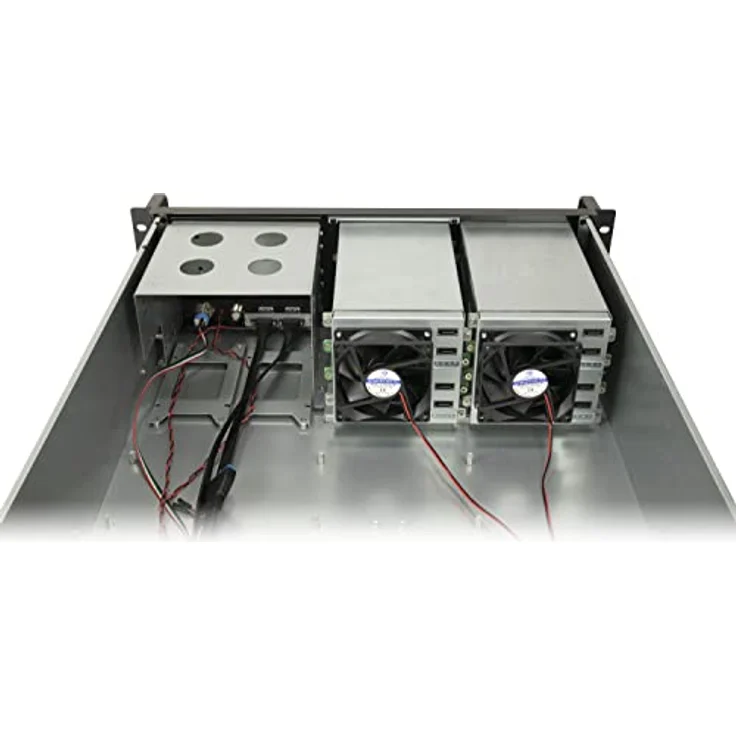 Inter-Tech 48.3cm IPC 3U-3508 3HE Storage o.PSU – Bild 3