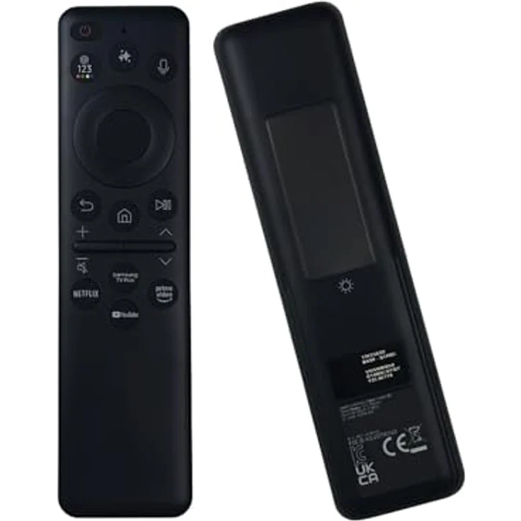azurano Ersatz-Fernbedienung für Samsung BN59-01480L, BN59-01480A, SUB BN59-01480K, BN59-01480G, TM2560E, AI ECO SOLAR USB-C Voice, sofort einsatzbereit, kostengünstige Alternative zur Originalfernbedienung