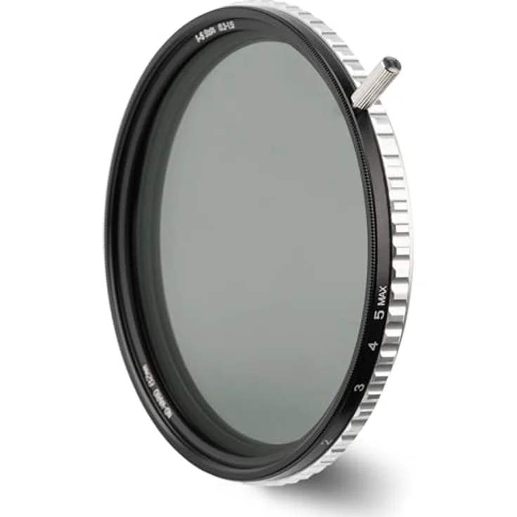 NiSi 86mm True Color Variabler ND Filter 1-5 Blenden (ND2-ND32), Neutral Graufilter mit Multi-Nano-Beschichtung und anti-reflektiven Eigenschaften – Bild 1