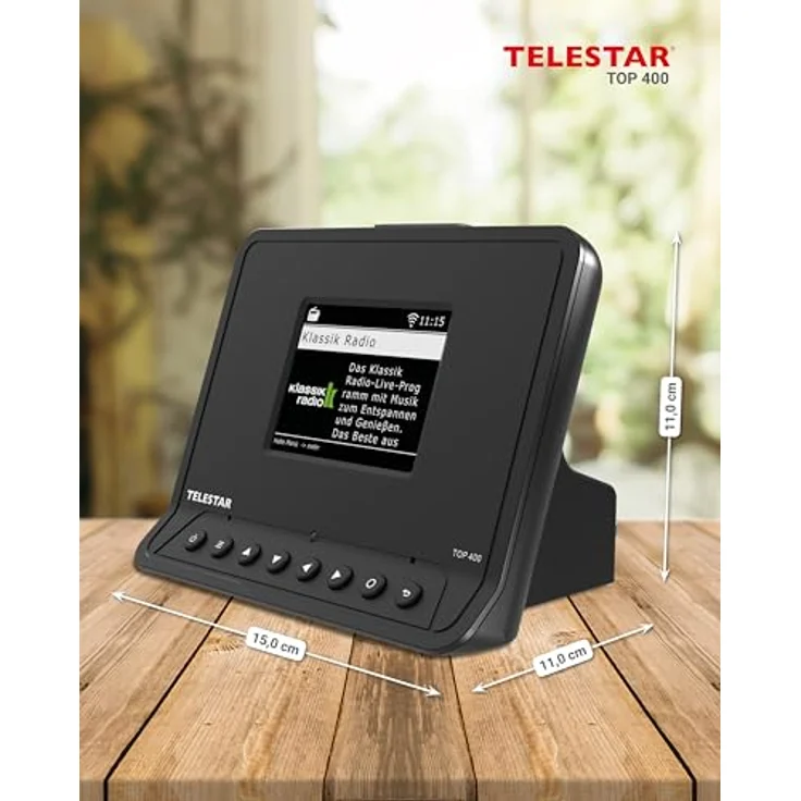 Telestar TOP 400 Internetradio, DAB+/FM, schwarz – Bild 14