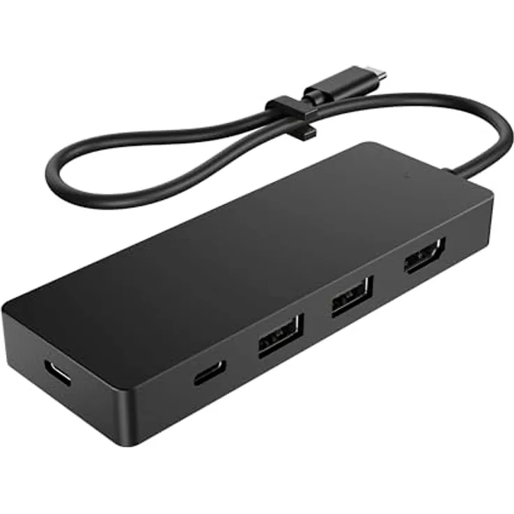 HP USB-C Reisehub G3 (86T46AA), Kleiner Hub mit großer Konnektivität
