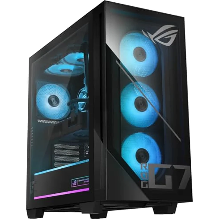 ASUS ROG G700, Komplettsystem mit Intel Core Ultra 7, 32 GB DDR5 RAM, 1 TB SSD, NVIDIA GeForce RTX 5060 Ti, Schwarz – Bild 2