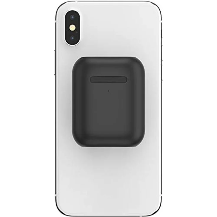 PopSockets Airpods Halter Schwarz Abnehmbarer Griff mit Case Premium – Bild 4