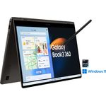 SAMSUNG Galaxy Book3 360 NP750QFG-KA3DE, 15 Zoll i5-1340P 8 GB 512 GB W11H Graphite