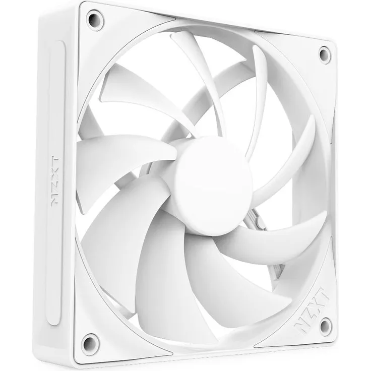 NZXT F140Q V2 PWM Lüfter, 140mm, weiß, leise mit 500–1.500 U/min und hoher Airflow