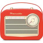 TechniSat Transita 130 rot (UKW, DAB+, Bluetooth), Radio, Rot